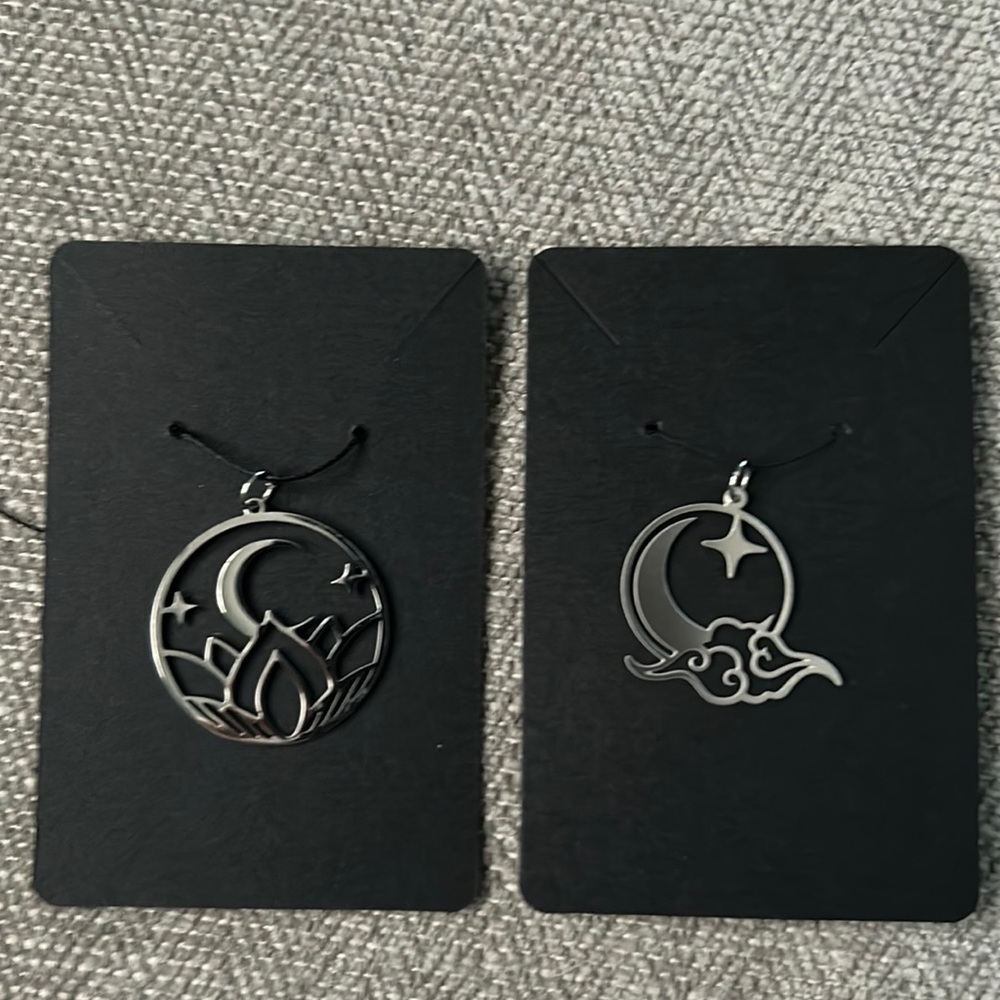 2 pendant moon bundle - Picture 1 of 5